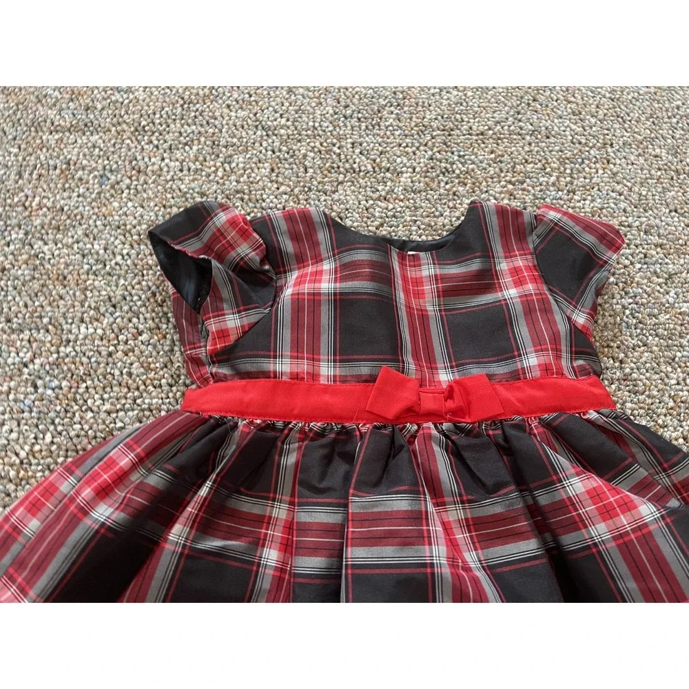 Carter's Girls Plaid Occasion Dress 18M